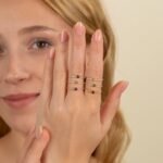 14K Solid Gold Amethyst and Diamond Ring - Image 3