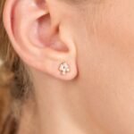 Baguette Natural Diamond Cluster Studs - Image 5