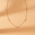 Bold Diamond By The Yard Necklace - Image 4