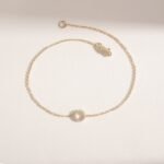 Circle Diamond Bracelet - Image 3