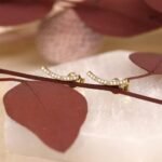 Curved Diamond Bar Studs - Image 4