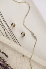 Dainty Diamond Trio Bracelet - Image 5