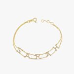 Custom Name Double Chain Bracelet