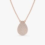 Diamond Drop Necklace - Image 4