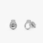 Natural Diamond Handcuff Studs - Image 2