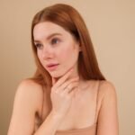 18K Solid Gold Natural Diamond Link Chain Ring - Image 3