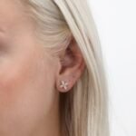 Natural Diamond Marquise Clover Earrings - Image 4