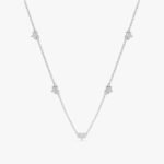 Diamond Star Station Necklace - Image 2