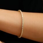 Diamond Stretch Tennis Bracelet - Image 4