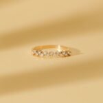 Natural Diamond Zigzag Ring - Image 4