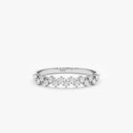 Natural Diamond Zigzag Ring - Image 2