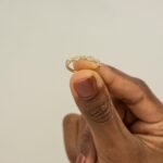 14K Solid Gold Marquise Shape Natural Diamond Ring - Image 4