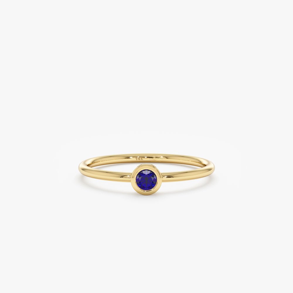 Natural Blue Sapphire Ring