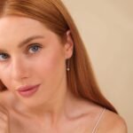 Paved Natural Diamond Threader Earrings - Image 5