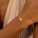 Single Diamond Eye Bracelet - Image 6