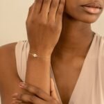 Single Diamond Eye Bracelet - Image 5