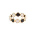 18K Solid Gold Moonstone Ring - Image 3