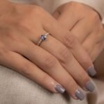 18K Solid Gold Sapphire Ring - Image 4