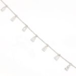 14K White Gold Diamond Bracelet - Image 4