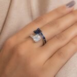 14K Solid Gold Sapphire Ring - Image 6
