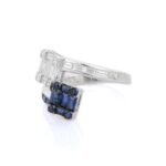 14K Solid Gold Sapphire Ring - Image 7
