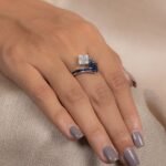 14K Solid Gold Sapphire Ring - Image 4