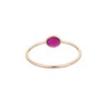 14K Solid Gold Ruby Ring - Image 4