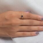 18K Solid Gold Sapphire Ring - Image 6