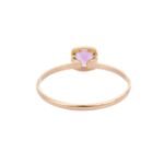 18K Solid Gold Sapphire Ring - Image 4