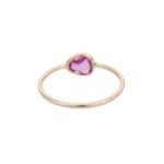 18K Solid Gold Sapphire Ring - Image 4