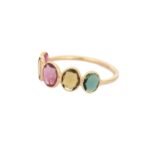 14K Solid Gold Tourmaline Ring - Image 3