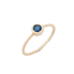 18K Solid Gold Sapphire Ring - Image 3