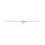 18k Solid Gold Oval Ruby & Diamond Necklace - Image 3