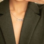 14K Solid Gold Emerald Ruby Sapphire and Diamond Faceted Necklace - Image 2