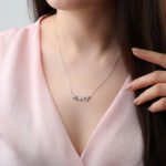 The Karat Store Birthstone Heart Minimalist Necklace - Image 5
