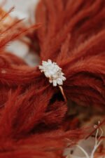 14k Solid Gold Moissanite Diamond Round Ring - Image 7