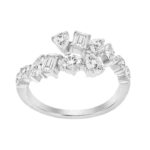 Diamond Multi shaped Wrap Ring - Image 4