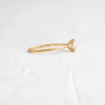 Threaded Ring, 0.5ct Rectangular Cushion Cut Diamond - Image 2