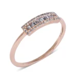Abby Baguette Natural Diamond Ring - Image 4