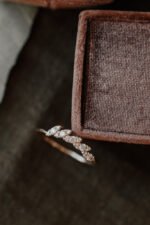 Marquise Shape Pave Diamond Curved Band, Diamond Ring for women, Diamond Ring