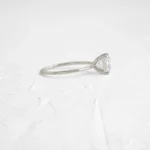 Whisper Ring, 1.5ct. Princess Cut Moissanite Diamond Ring - Image 3