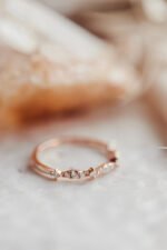 Fancy Pattern Natural Diamond Band, Natural Diamond Ring for women - Image 6