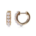 18k純金黛安娜珍珠好奇心