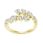 Diamond Multi shaped Wrap Ring - Image 3