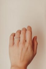 欖尖形鑽石戒指