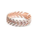 Laurel Pave Natural Diamond Ring - Image 2
