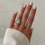 14K Solid Gold Asscher Cut Moissanite Eternity Band - Image 6