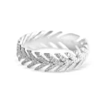 Laurel Pave Natural Diamond Ring - Image 5