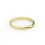 18K Solid Gold Natural Emerald Cluster Ring - Image 5