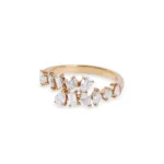 Diamond Multi shaped Wrap Ring - Image 6